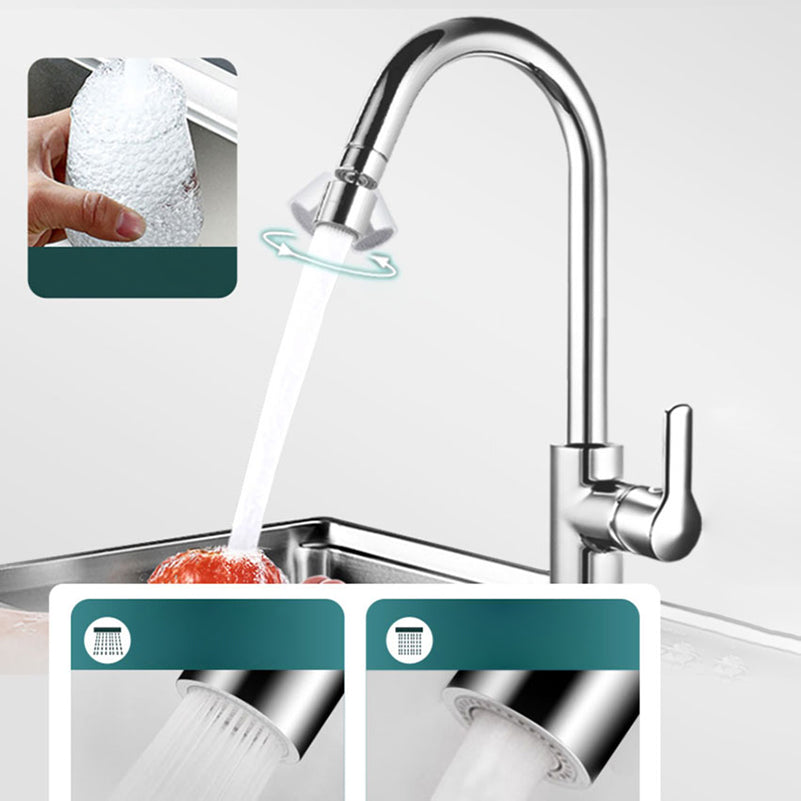 1 Hole Kitchen Faucet Metal High Arch Kitchen Sink Faucet with No Sensor Clearhalo 'Home Improvement' 'home_improvement' 'home_improvement_kitchen_faucets' 'Kitchen Faucets' 'Kitchen Remodel & Kitchen Fixtures' 'Kitchen Sinks & Faucet Components' 'kitchen_faucets' 7098797