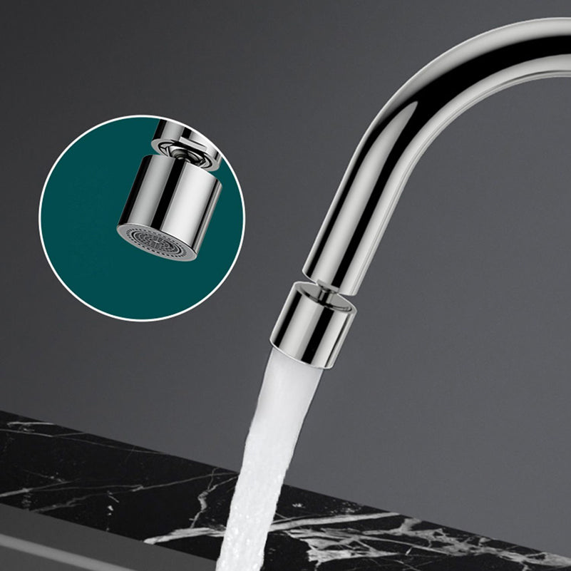1 Hole Kitchen Faucet Metal High Arch Kitchen Sink Faucet with No Sensor Clearhalo 'Home Improvement' 'home_improvement' 'home_improvement_kitchen_faucets' 'Kitchen Faucets' 'Kitchen Remodel & Kitchen Fixtures' 'Kitchen Sinks & Faucet Components' 'kitchen_faucets' 7098805