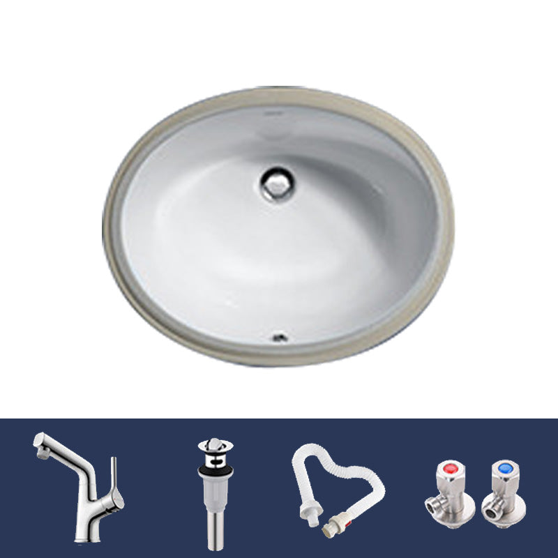 Classic Bathroom Sink Rectangular Vessel Bathroom Sink with Faucet 20"L x 16"W x 9"H Pulling Sink with Faucet Clearhalo 'Bathroom Remodel & Bathroom Fixtures' 'Bathroom Sinks & Faucet Components' 'Bathroom Sinks' 'bathroom_sink' 'Home Improvement' 'home_improvement' 'home_improvement_bathroom_sink' 7099123