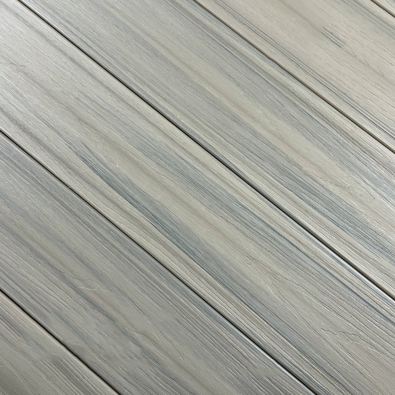 Embossed Plastic Flooring Tile Outdoor Flooring Nailed Deck Plank Smoke Grey Clearhalo 'Home Improvement' 'home_improvement' 'home_improvement_outdoor_deck_tiles_planks' 'Outdoor Deck Tiles & Planks' 'Outdoor Flooring & Tile' 'Outdoor Remodel' 'outdoor_deck_tiles_planks' 7099409