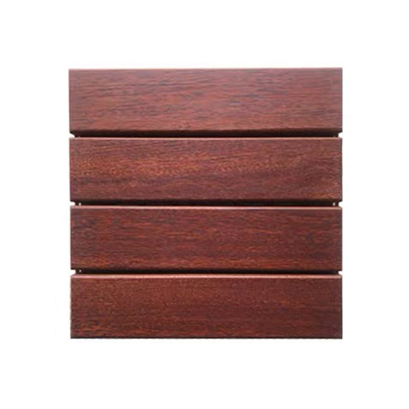 Tradition Water Resistant Floor Tile Smooth Click Lock Maple Wood for Living Room 12" x 12" Clearhalo 'Flooring 'Hardwood Flooring' 'hardwood_flooring' 'Home Improvement' 'home_improvement' 'home_improvement_hardwood_flooring' Walls and Ceiling' 7099603