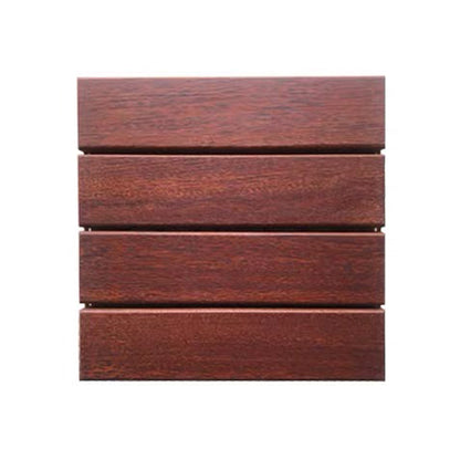 Tradition Water Resistant Floor Tile Smooth Click Lock Maple Wood for Living Room 12" x 12" Clearhalo 'Flooring 'Hardwood Flooring' 'hardwood_flooring' 'Home Improvement' 'home_improvement' 'home_improvement_hardwood_flooring' Walls and Ceiling' 7099603