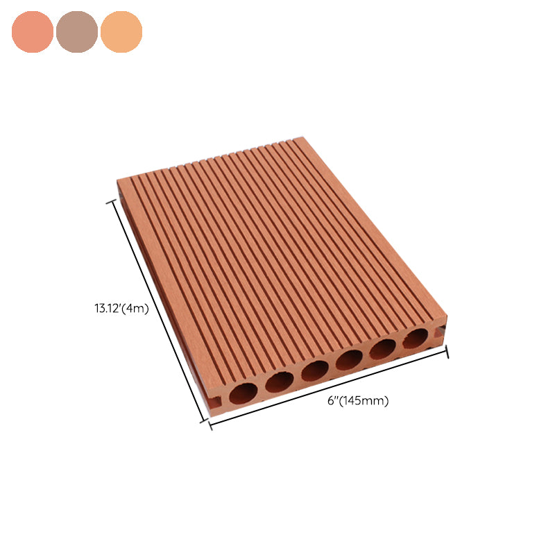 Water Resistant Floor Tile Contemporary Smooth Click Lock Engineered Wood for Patio Garden Clearhalo 'Flooring 'Hardwood Flooring' 'hardwood_flooring' 'Home Improvement' 'home_improvement' 'home_improvement_hardwood_flooring' Walls and Ceiling' 7099627