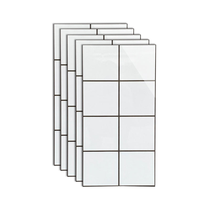 Porcelain Peel and Stick Wall Tile Rectangular Field Tile Wallpaper Beige Black Clearhalo 'Flooring 'Home Improvement' 'home_improvement' 'home_improvement_peel_stick_blacksplash' 'Peel & Stick Backsplash Tile' 'peel_stick_blacksplash' 'Walls & Ceilings' Walls and Ceiling' 7099854