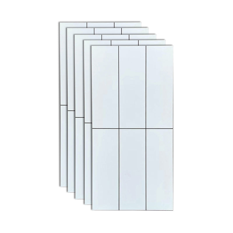 Porcelain Peel and Stick Wall Tile Rectangular Field Tile Wallpaper Beige White Clearhalo 'Flooring 'Home Improvement' 'home_improvement' 'home_improvement_peel_stick_blacksplash' 'Peel & Stick Backsplash Tile' 'peel_stick_blacksplash' 'Walls & Ceilings' Walls and Ceiling' 7099858