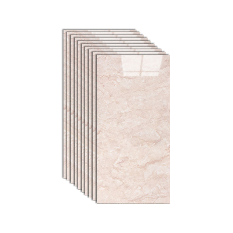 Single Tile Wallpaper Rectangular Plastic Peel and Stick Backsplash Wall Tile Light Apricot 1' x 2' Clearhalo 'Flooring 'Home Improvement' 'home_improvement' 'home_improvement_peel_stick_blacksplash' 'Peel & Stick Backsplash Tile' 'peel_stick_blacksplash' 'Walls & Ceilings' Walls and Ceiling' 7099874