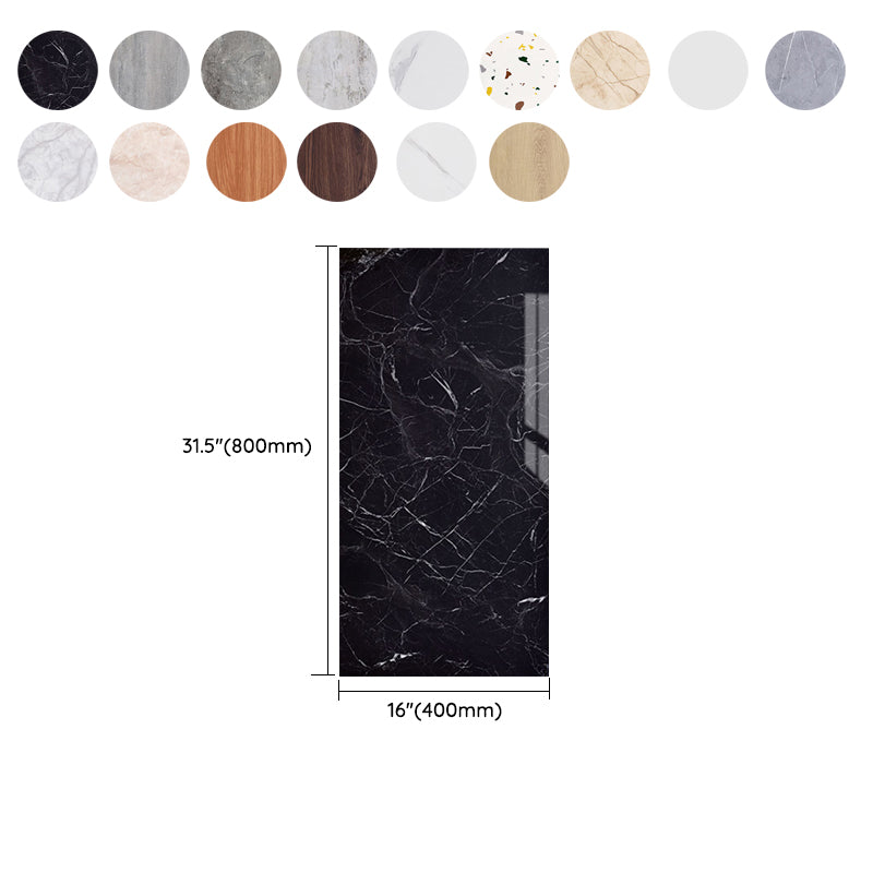 PVC Peel and Stick Tile Rectangular Single Tile Wallpaper with Stain Resistant Clearhalo 'Flooring 'Home Improvement' 'home_improvement' 'home_improvement_peel_stick_blacksplash' 'Peel & Stick Backsplash Tile' 'peel_stick_blacksplash' 'Walls & Ceilings' Walls and Ceiling' 7099915