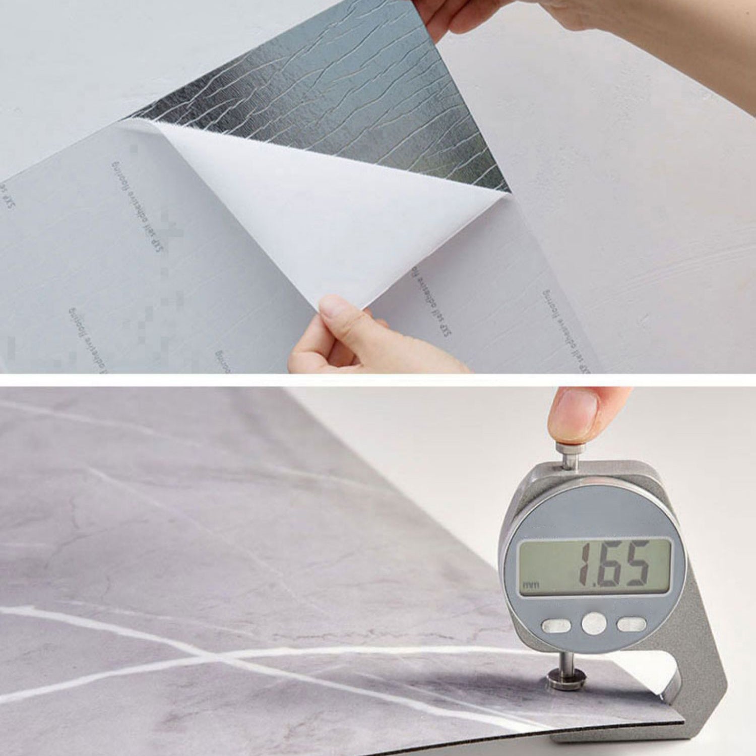 Single Tile Wallpaper Plastic Peel and Stick Backsplash Wall Tile Clearhalo 'Flooring 'Home Improvement' 'home_improvement' 'home_improvement_peel_stick_blacksplash' 'Peel & Stick Backsplash Tile' 'peel_stick_blacksplash' 'Walls & Ceilings' Walls and Ceiling' 7099923