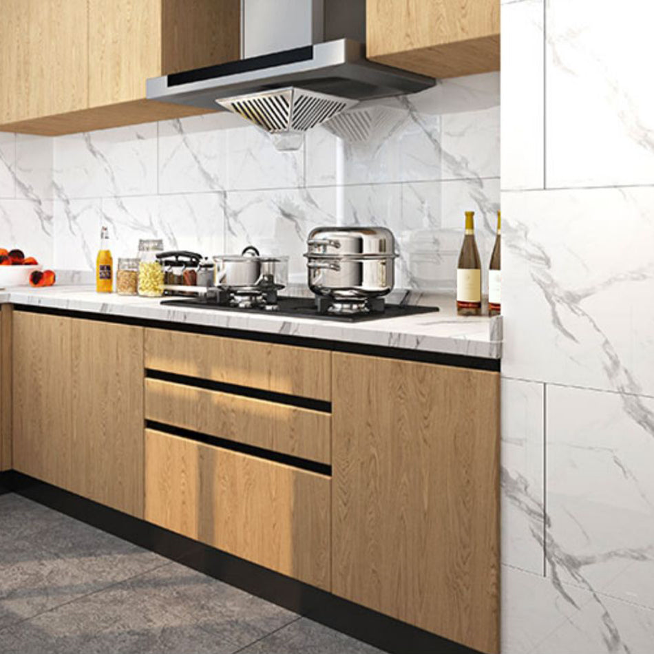 Single Tile Wallpaper Plastic Peel and Stick Backsplash Wall Tile Clearhalo 'Flooring 'Home Improvement' 'home_improvement' 'home_improvement_peel_stick_blacksplash' 'Peel & Stick Backsplash Tile' 'peel_stick_blacksplash' 'Walls & Ceilings' Walls and Ceiling' 7099927