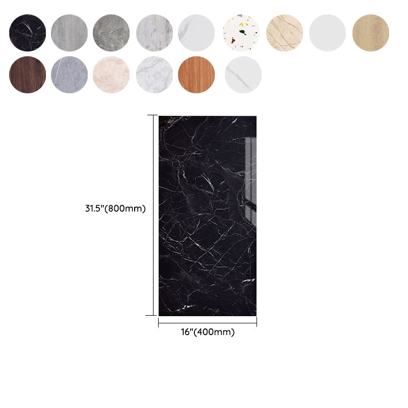 Single Tile Wallpaper Plastic Peel and Stick Backsplash Wall Tile Clearhalo 'Flooring 'Home Improvement' 'home_improvement' 'home_improvement_peel_stick_blacksplash' 'Peel & Stick Backsplash Tile' 'peel_stick_blacksplash' 'Walls & Ceilings' Walls and Ceiling' 7099950