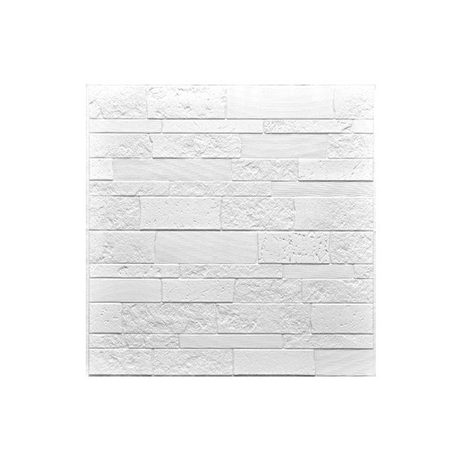 Industrial 3D Brick Wall Plank Bathroom Living Room Wall Panels Set of 10 Clearhalo 'Flooring 'Home Improvement' 'home_improvement' 'home_improvement_wall_paneling' 'Wall Paneling' 'wall_paneling' 'Walls & Ceilings' Walls and Ceiling' 7100052