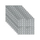 Industrial 3D Print Wall Plank Bathroom Living Room Wall Panels Set of 10 Silver Gray 3D Embossed Clearhalo 'Flooring 'Home Improvement' 'home_improvement' 'home_improvement_wall_paneling' 'Wall Paneling' 'wall_paneling' 'Walls & Ceilings' Walls and Ceiling' 7100084