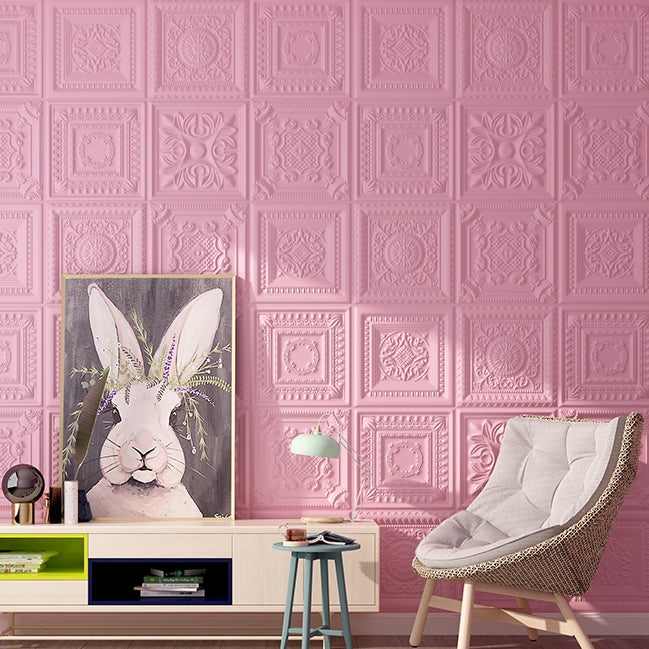 Industrial 3D Print Wall Plank Bathroom Living Room Wall Panels Set of 10 Clearhalo 'Flooring 'Home Improvement' 'home_improvement' 'home_improvement_wall_paneling' 'Wall Paneling' 'wall_paneling' 'Walls & Ceilings' Walls and Ceiling' 7100089