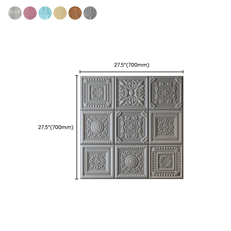 Industrial 3D Print Wall Plank Bathroom Living Room Wall Panels Set of 10 Clearhalo 'Flooring 'Home Improvement' 'home_improvement' 'home_improvement_wall_paneling' 'Wall Paneling' 'wall_paneling' 'Walls & Ceilings' Walls and Ceiling' 7100096