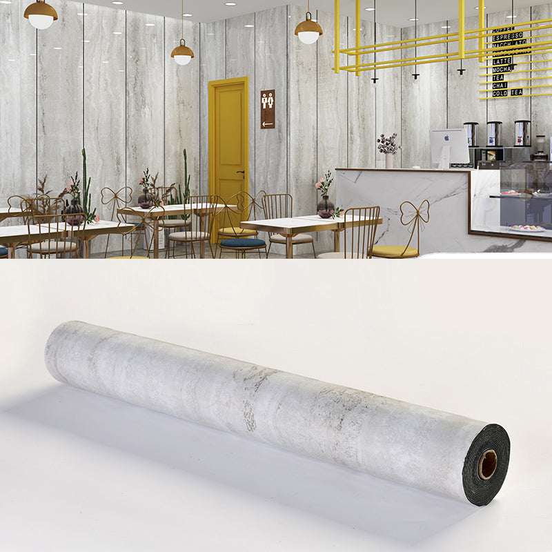 Modern Pearl Wainscoting PVC Wall Access Panel Peel and Stick Tin Plate Gray-White Clearhalo 'Flooring 'Home Improvement' 'home_improvement' 'home_improvement_wall_paneling' 'Wall Paneling' 'wall_paneling' 'Walls & Ceilings' Walls and Ceiling' 7100124