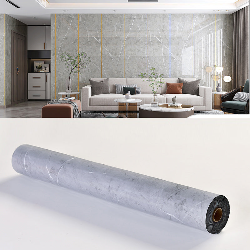 Modern Pearl Wainscoting PVC Wall Access Panel Peel and Stick Tin Plate White-Gray Clearhalo 'Flooring 'Home Improvement' 'home_improvement' 'home_improvement_wall_paneling' 'Wall Paneling' 'wall_paneling' 'Walls & Ceilings' Walls and Ceiling' 7100129