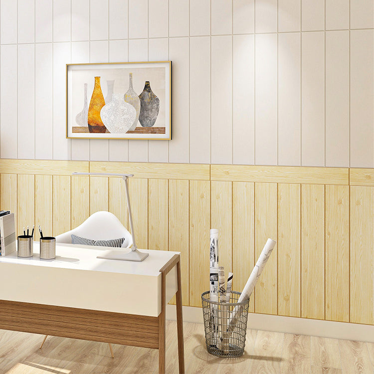 Contemporary Wainscoting Indoor Peel and Press Wainscoting with ...