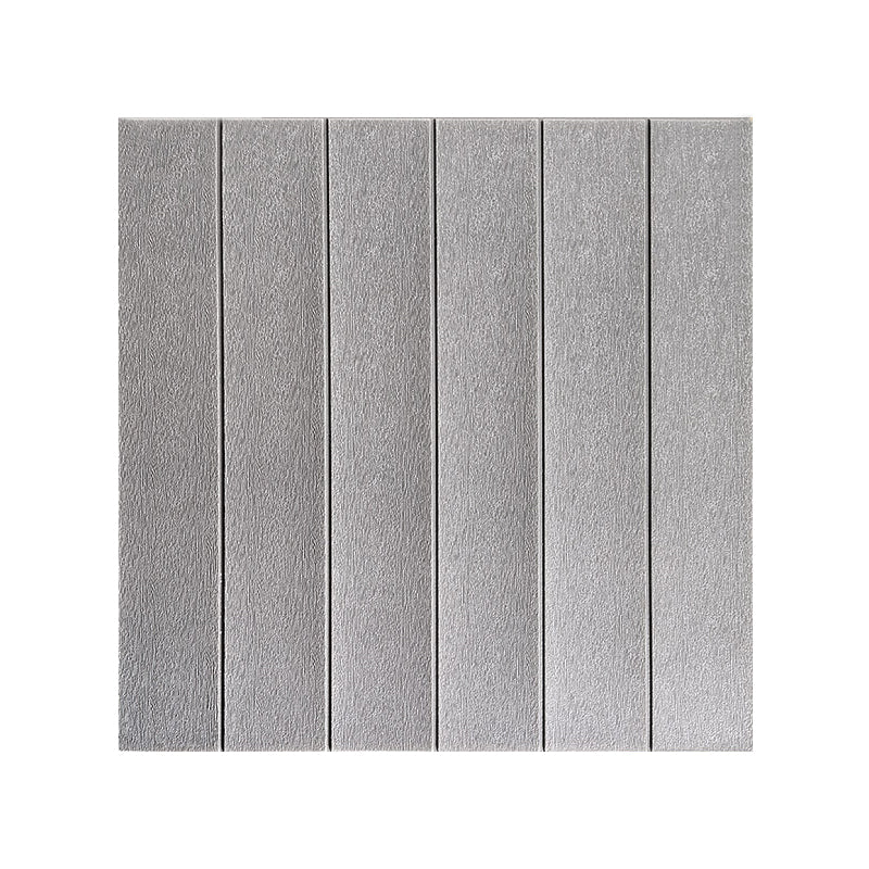 Contemporary Wainscoting Indoor Peel and Press Wainscoting with Waterproof Grey 0.18"H Clearhalo 'Flooring 'Home Improvement' 'home_improvement' 'home_improvement_wall_paneling' 'Wall Paneling' 'wall_paneling' 'Walls & Ceilings' Walls and Ceiling' 7100164