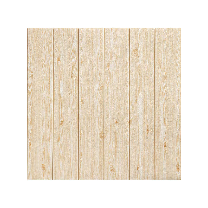 Contemporary Wainscoting Indoor Peel and Press Wainscoting with Waterproof Natural Clearhalo 'Flooring 'Home Improvement' 'home_improvement' 'home_improvement_wall_paneling' 'Wall Paneling' 'wall_paneling' 'Walls & Ceilings' Walls and Ceiling' 7100183