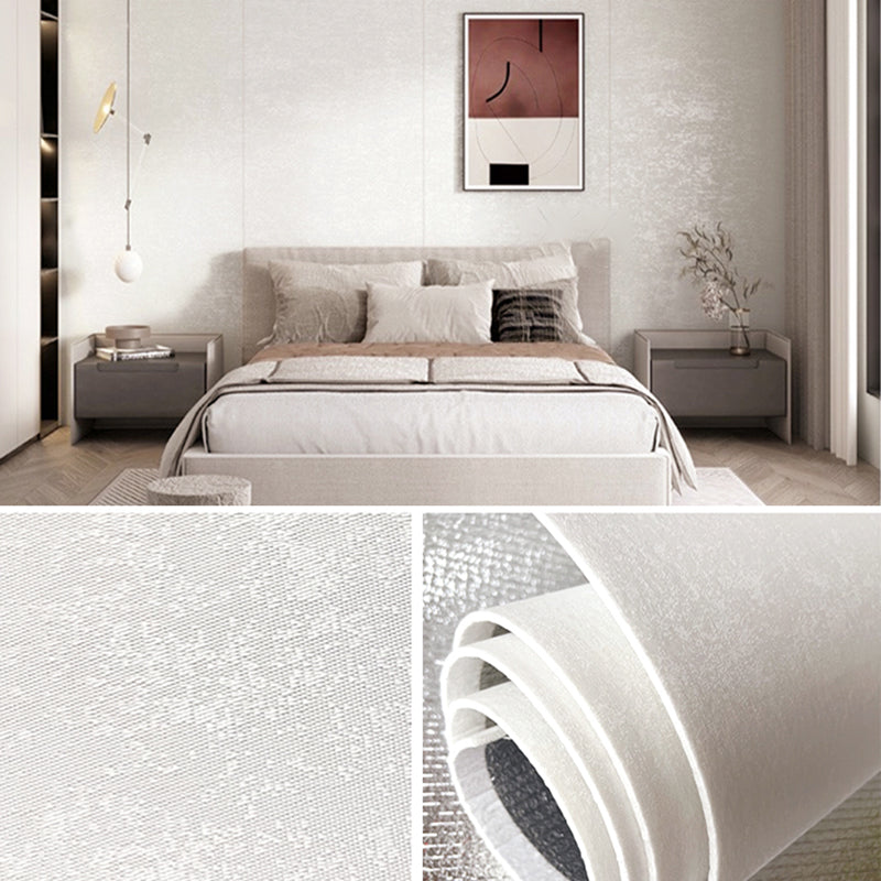 Contemporary Wall Paneling Solid Color Waterproof Wall Access Panel White Clearhalo 'Flooring 'Home Improvement' 'home_improvement' 'home_improvement_wall_paneling' 'Wall Paneling' 'wall_paneling' 'Walls & Ceilings' Walls and Ceiling' 7100190