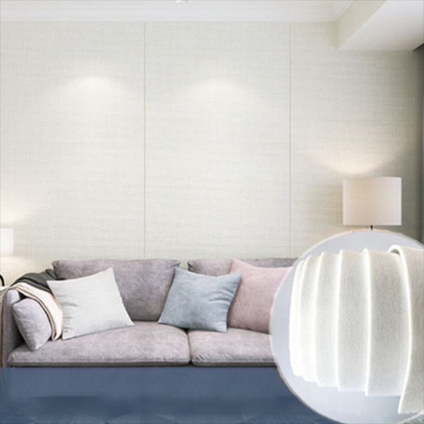 Contemporary Wall Tile Solid Color Peel and Stick Wall Paneling White Clearhalo 'Flooring 'Home Improvement' 'home_improvement' 'home_improvement_wall_paneling' 'Wall Paneling' 'wall_paneling' 'Walls & Ceilings' Walls and Ceiling' 7100244