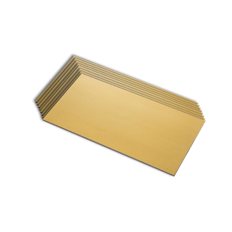 Rectangular Ceramic Matte Floor and Wall Tile No Pattern Bathroom Floor Yellow Clearhalo 'Floor Tiles & Wall Tiles' 'floor_tiles_wall_tiles' 'Flooring 'Home Improvement' 'home_improvement' 'home_improvement_floor_tiles_wall_tiles' Walls and Ceiling' 7100644