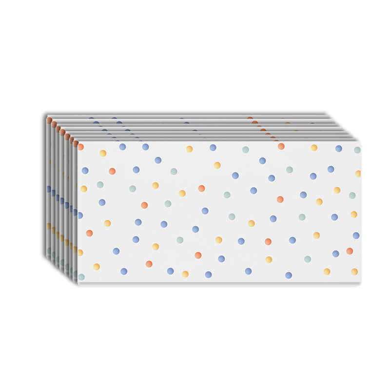 Rectangular Ceramic Matte Floor and Wall Tile No Pattern Bathroom Floor Blue-White Clearhalo 'Floor Tiles & Wall Tiles' 'floor_tiles_wall_tiles' 'Flooring 'Home Improvement' 'home_improvement' 'home_improvement_floor_tiles_wall_tiles' Walls and Ceiling' 7100654