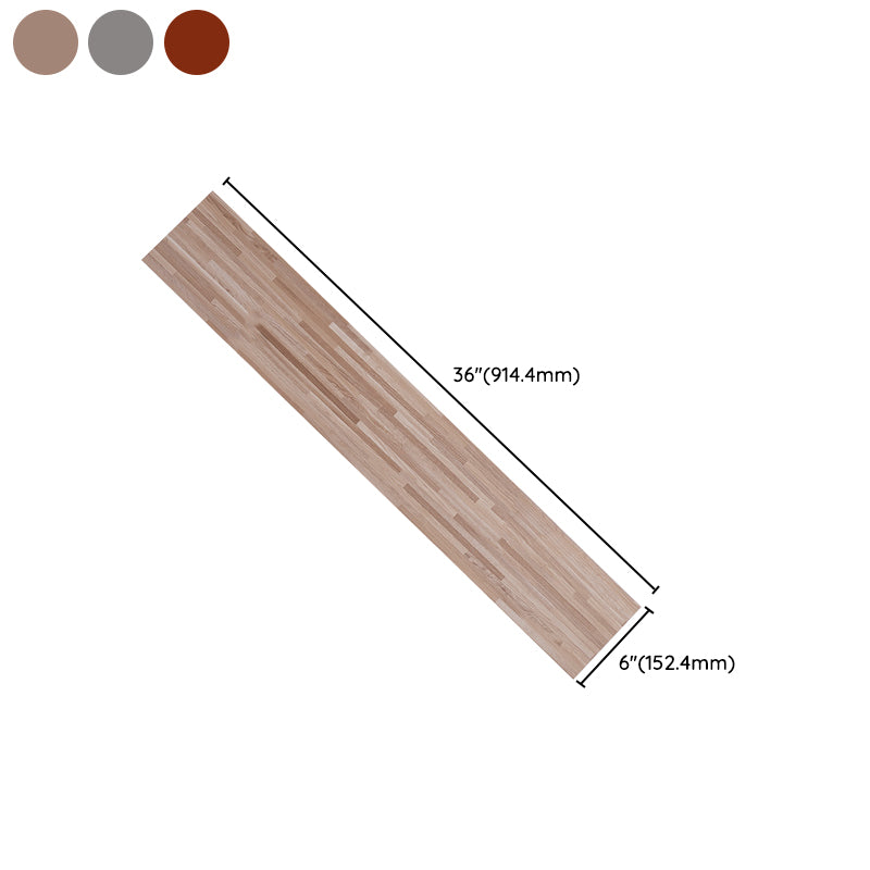 Modern Vinyl Plank Flooring Peel and Stick Wood Look Embossed PVC Flooring Clearhalo 'Flooring 'Home Improvement' 'home_improvement' 'home_improvement_vinyl_flooring' 'Vinyl Flooring' 'vinyl_flooring' Walls and Ceiling' 7100868