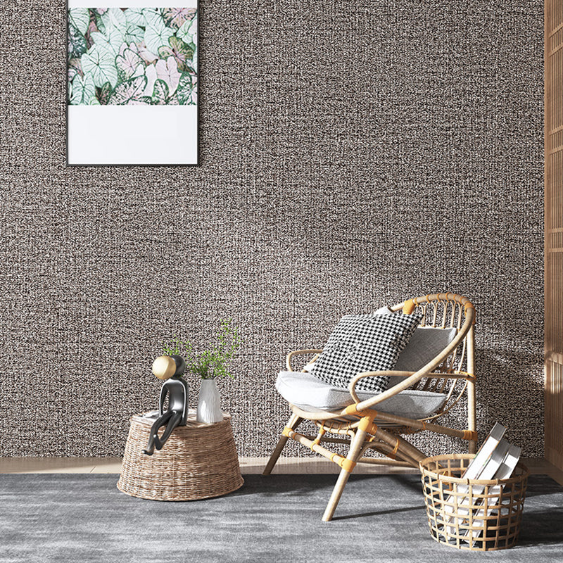 Water Proof Pearl Wainscoting PVC Wall Access Panel Peel and Stick Foam Baseboard Grey Linen Clearhalo 'Flooring 'Home Improvement' 'home_improvement' 'home_improvement_wall_paneling' 'Wall Paneling' 'wall_paneling' 'Walls & Ceilings' Walls and Ceiling' 7100906