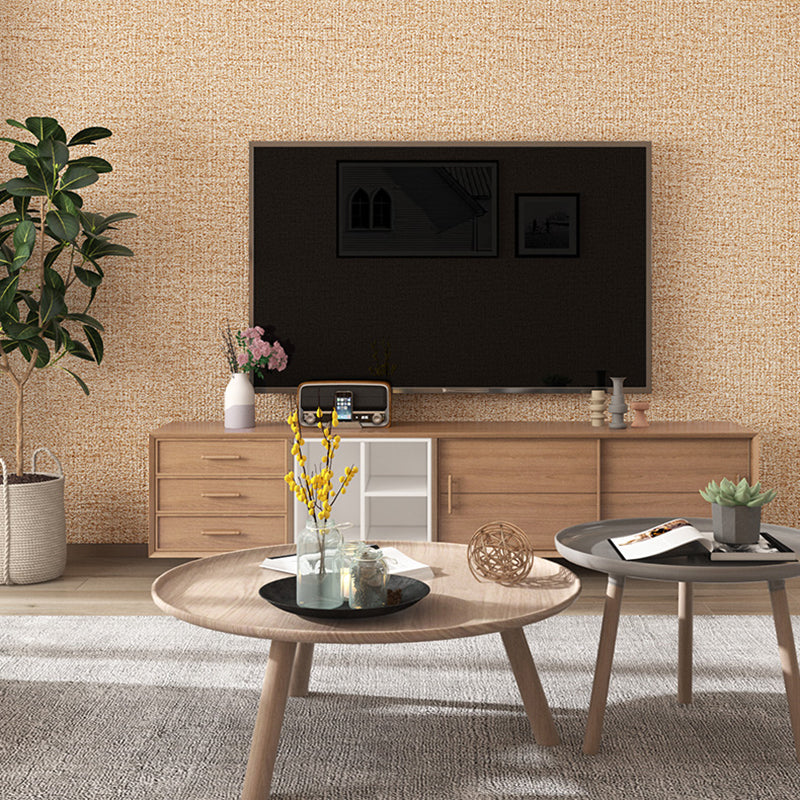 Water Proof Pearl Wainscoting PVC Wall Access Panel Peel and Stick Foam Baseboard Beige Linen Clearhalo 'Flooring 'Home Improvement' 'home_improvement' 'home_improvement_wall_paneling' 'Wall Paneling' 'wall_paneling' 'Walls & Ceilings' Walls and Ceiling' 7100908