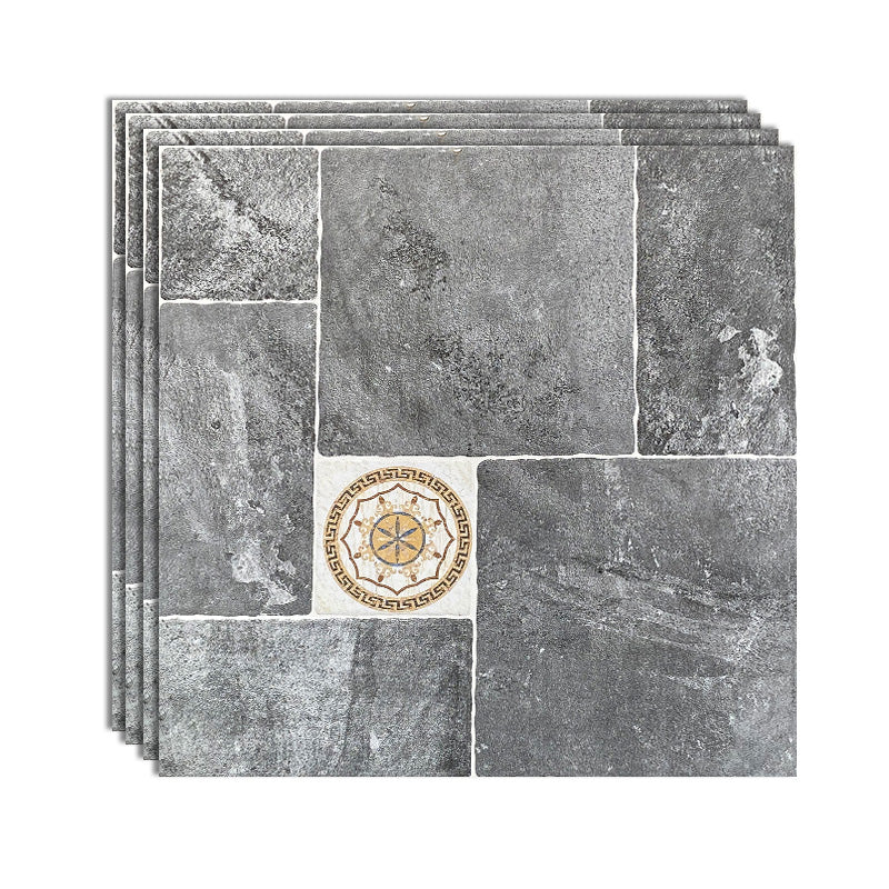 Modern Outdoor Floor Tile Square Straight Edge Vintage Floor Tile Grey Clearhalo 'Floor Tiles & Wall Tiles' 'floor_tiles_wall_tiles' 'Flooring 'Home Improvement' 'home_improvement' 'home_improvement_floor_tiles_wall_tiles' Walls and Ceiling' 7100949