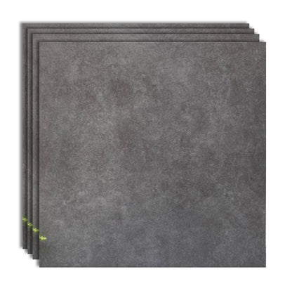 Modern Outdoor Floor Tile Square Straight Edge Vintage Floor Tile Black Clearhalo 'Floor Tiles & Wall Tiles' 'floor_tiles_wall_tiles' 'Flooring 'Home Improvement' 'home_improvement' 'home_improvement_floor_tiles_wall_tiles' Walls and Ceiling' 7100962