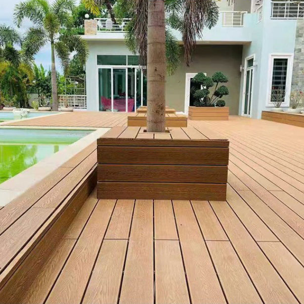 Embossed Patio Flooring Tiles Nailed Deck Tile Kit Outdoor Patio Clearhalo 'Home Improvement' 'home_improvement' 'home_improvement_outdoor_deck_tiles_planks' 'Outdoor Deck Tiles & Planks' 'Outdoor Flooring & Tile' 'Outdoor Remodel' 'outdoor_deck_tiles_planks' 7101178