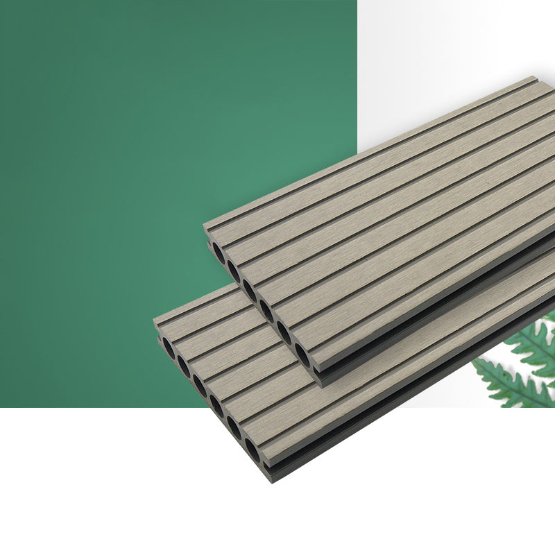Embossed Patio Flooring Tiles Nailed Deck Tile Kit Outdoor Patio Smoke Grey Clearhalo 'Home Improvement' 'home_improvement' 'home_improvement_outdoor_deck_tiles_planks' 'Outdoor Deck Tiles & Planks' 'Outdoor Flooring & Tile' 'Outdoor Remodel' 'outdoor_deck_tiles_planks' 7101181