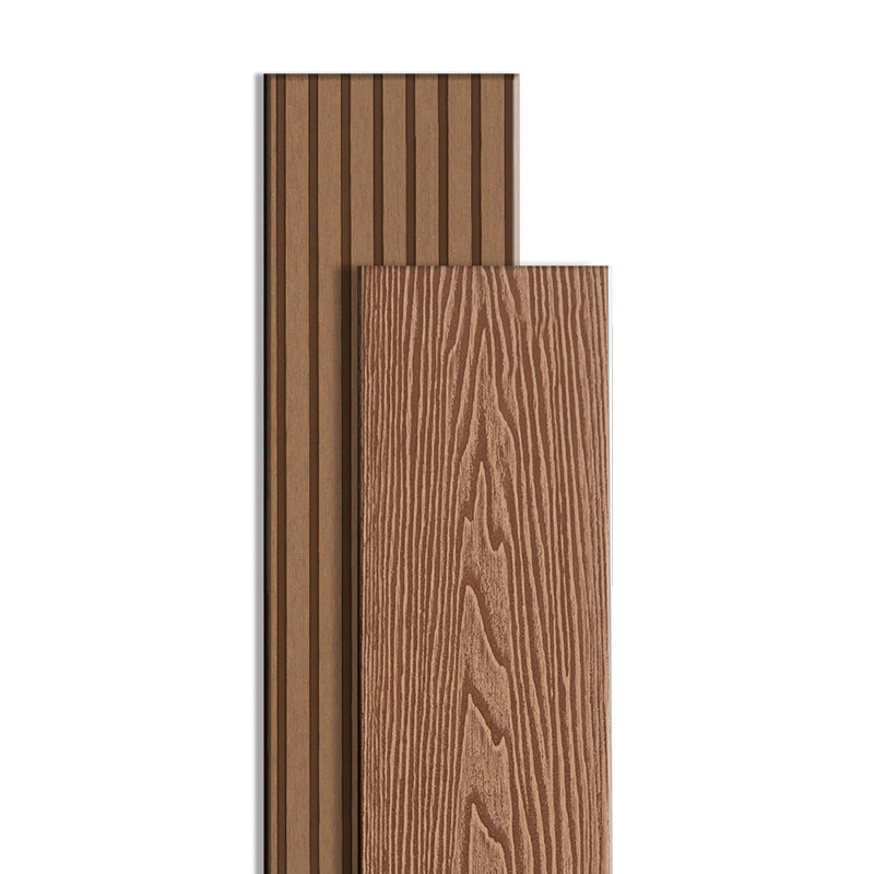 Outdoor Patio Deck Tile Kit Nailed Composite Embossed Deck Plank Natural Clearhalo 'Home Improvement' 'home_improvement' 'home_improvement_outdoor_deck_tiles_planks' 'Outdoor Deck Tiles & Planks' 'Outdoor Flooring & Tile' 'Outdoor Remodel' 'outdoor_deck_tiles_planks' 7101234