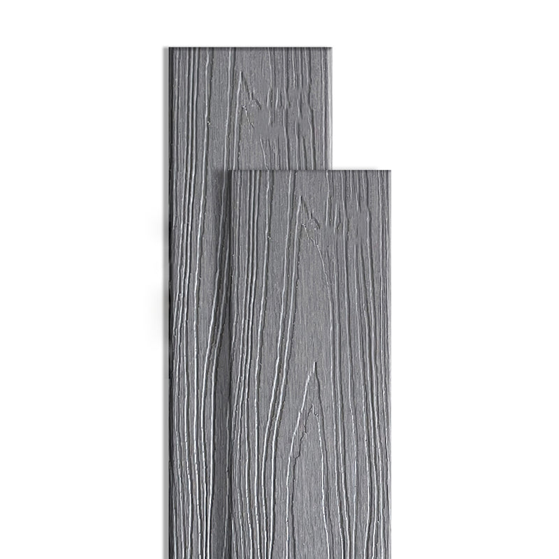 Outdoor Patio Deck Tile Kit Nailed Composite Embossed Deck Plank Gun Grey Clearhalo 'Home Improvement' 'home_improvement' 'home_improvement_outdoor_deck_tiles_planks' 'Outdoor Deck Tiles & Planks' 'Outdoor Flooring & Tile' 'Outdoor Remodel' 'outdoor_deck_tiles_planks' 7101240