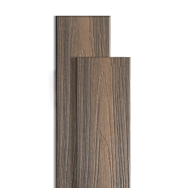 Outdoor Patio Deck Tile Kit Nailed Composite Embossed Deck Plank Black Walnut Clearhalo 'Home Improvement' 'home_improvement' 'home_improvement_outdoor_deck_tiles_planks' 'Outdoor Deck Tiles & Planks' 'Outdoor Flooring & Tile' 'Outdoor Remodel' 'outdoor_deck_tiles_planks' 7101243