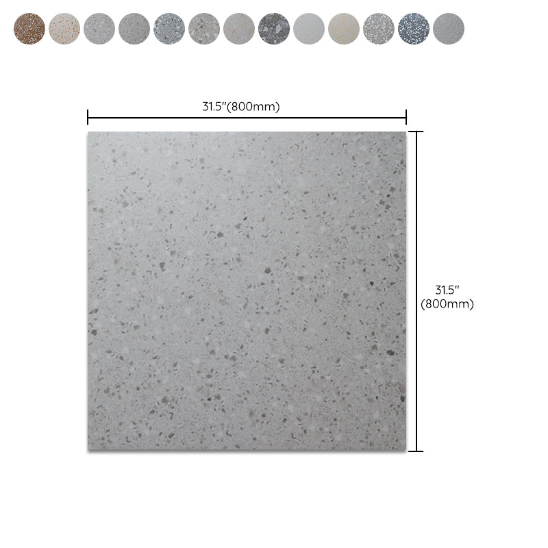 Bathroom Floor Wall Tile Ceramic Square Terrazzo Indoor Tile Clearhalo 'Floor Tiles & Wall Tiles' 'floor_tiles_wall_tiles' 'Flooring 'Home Improvement' 'home_improvement' 'home_improvement_floor_tiles_wall_tiles' Walls and Ceiling' 7101737