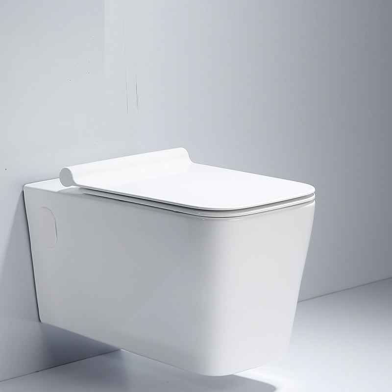 Contemporary One Piece Toilet Bowl Wall Hung Urine Toilet for Bathroom Clearhalo 'Bathroom Remodel & Bathroom Fixtures' 'Home Improvement' 'home_improvement' 'home_improvement_toilets' 'Toilets & Bidets' 'Toilets' 7105325