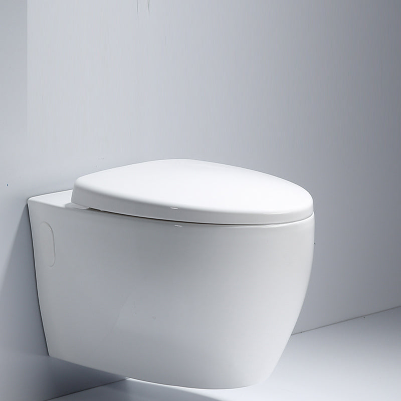 Contemporary One Piece Toilet Bowl Wall Hung Urine Toilet for Bathroom Clearhalo 'Bathroom Remodel & Bathroom Fixtures' 'Home Improvement' 'home_improvement' 'home_improvement_toilets' 'Toilets & Bidets' 'Toilets' 7105329