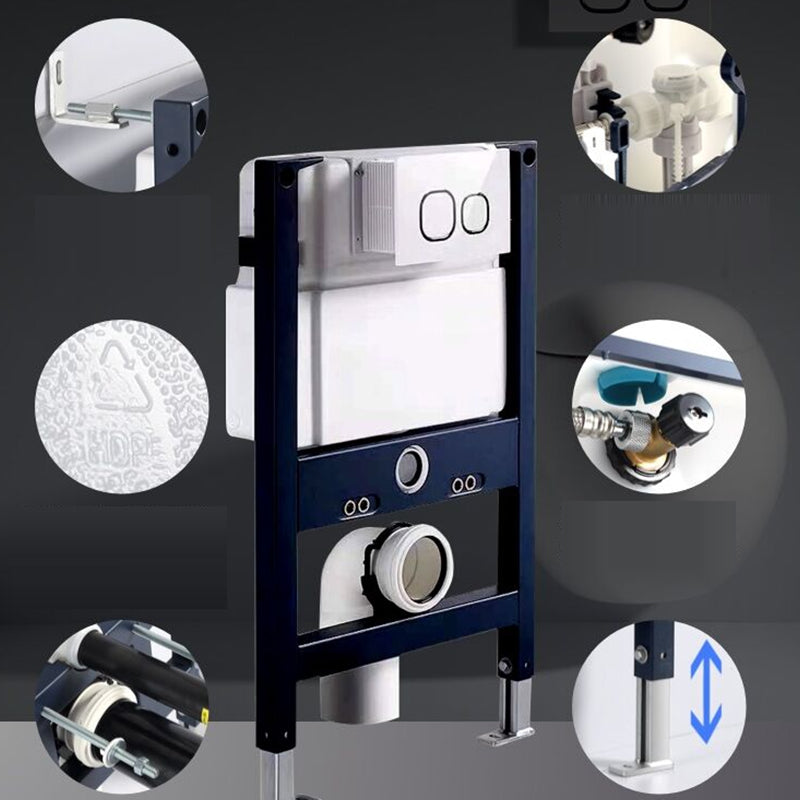 Contemporary One Piece Toilet Bowl Wall Hung Urine Toilet for Bathroom Clearhalo 'Bathroom Remodel & Bathroom Fixtures' 'Home Improvement' 'home_improvement' 'home_improvement_toilets' 'Toilets & Bidets' 'Toilets' 7105338