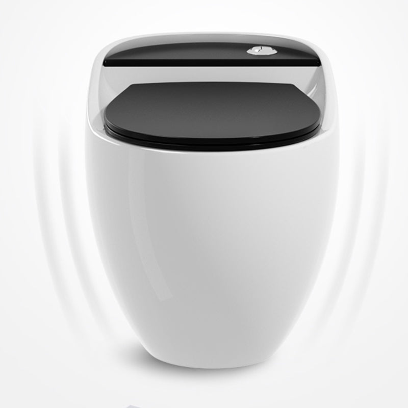 Modern Style Ceramic Flush Toilet All-In-One Toilet Bowl for Washroom Clearhalo 'Bathroom Remodel & Bathroom Fixtures' 'Home Improvement' 'home_improvement' 'home_improvement_toilets' 'Toilets & Bidets' 'Toilets' 7105545