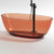 Soaking Stand Alone Bathtub Antique Finish Oval Modern Bath Tub (Faucet not included) Brown Clearhalo 'Bathroom Remodel & Bathroom Fixtures' 'Bathtubs' 'Home Improvement' 'home_improvement' 'home_improvement_bathtubs' 'Showers & Bathtubs' 7107125