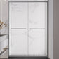 Double Sliding Shower Bath Door Semi Frameless Clear Shower Door Clearhalo 'Bathroom Remodel & Bathroom Fixtures' 'Home Improvement' 'home_improvement' 'home_improvement_shower_tub_doors' 'Shower and Tub Doors' 'shower_tub_doors' 'Showers & Bathtubs' 7109266