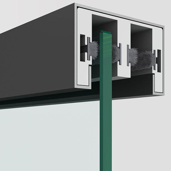 Tempered Shower Bath Door Double Sliding Shower Door with 2 Handle Clearhalo 'Bathroom Remodel & Bathroom Fixtures' 'Home Improvement' 'home_improvement' 'home_improvement_shower_tub_doors' 'Shower and Tub Doors' 'shower_tub_doors' 'Showers & Bathtubs' 7109303