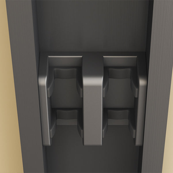 Tempered Shower Bath Door Double Sliding Shower Door with 2 Handle Clearhalo 'Bathroom Remodel & Bathroom Fixtures' 'Home Improvement' 'home_improvement' 'home_improvement_shower_tub_doors' 'Shower and Tub Doors' 'shower_tub_doors' 'Showers & Bathtubs' 7109306