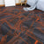 Modern Carpet Floor Tile Self Adhesive Level Loop Stain Resistant Carpet Tile Orange 4-Piece Set Non-Woven Fabric Clearhalo 'Carpet Tiles & Carpet Squares' 'carpet_tiles_carpet_squares' 'Flooring 'Home Improvement' 'home_improvement' 'home_improvement_carpet_tiles_carpet_squares' Walls and Ceiling' 7110281