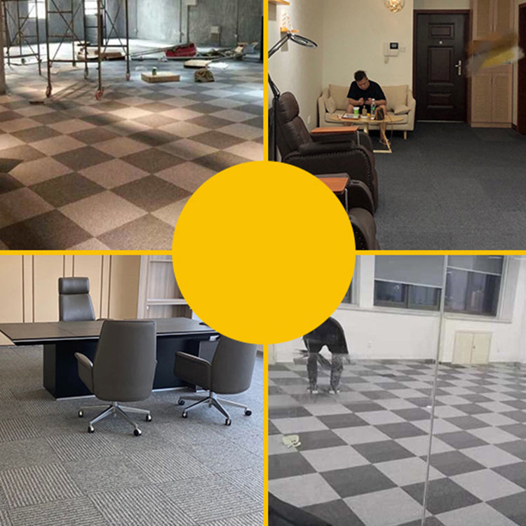 Carpet Tiles Solid Color Stain Resistant Multi Level Loop Indoor Carpet Tiles Clearhalo 'Carpet Tiles & Carpet Squares' 'carpet_tiles_carpet_squares' 'Flooring 'Home Improvement' 'home_improvement' 'home_improvement_carpet_tiles_carpet_squares' Walls and Ceiling' 7110316