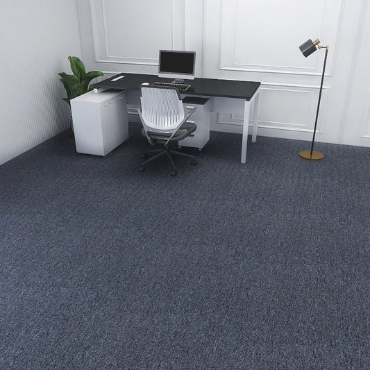 Carpet Tiles Solid Color Stain Resistant Multi Level Loop Indoor Carpet Tiles Clearhalo 'Carpet Tiles & Carpet Squares' 'carpet_tiles_carpet_squares' 'Flooring 'Home Improvement' 'home_improvement' 'home_improvement_carpet_tiles_carpet_squares' Walls and Ceiling' 7110327