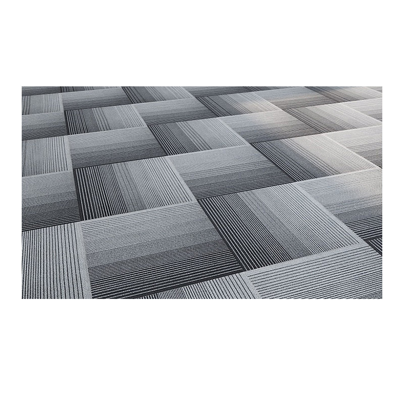 Modern Carpet Floor Tile Level Loop Self Adhesive Stain Resistant Carpet Tiles Clearhalo 'Carpet Tiles & Carpet Squares' 'carpet_tiles_carpet_squares' 'Flooring 'Home Improvement' 'home_improvement' 'home_improvement_carpet_tiles_carpet_squares' Walls and Ceiling' 7110356